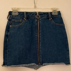 Pacsun Zip Up Skirt